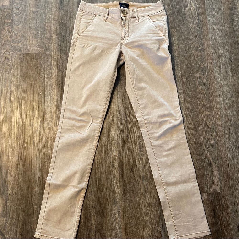 Skinny Khaki Pants